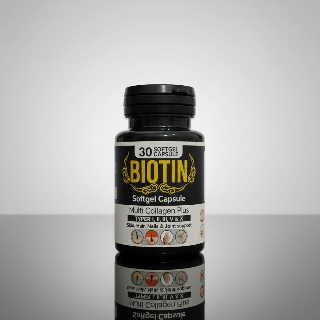 Biotin & Multi-Collagen Plus 30 Softgels Capsule