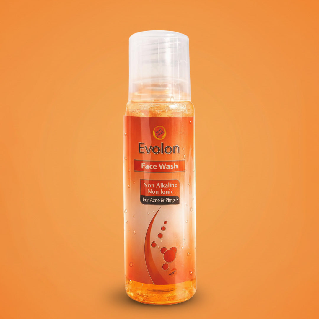 Evolon Anti-Acne & Pimple Face Wash - 100ml | Oil Control & Pore Purifying