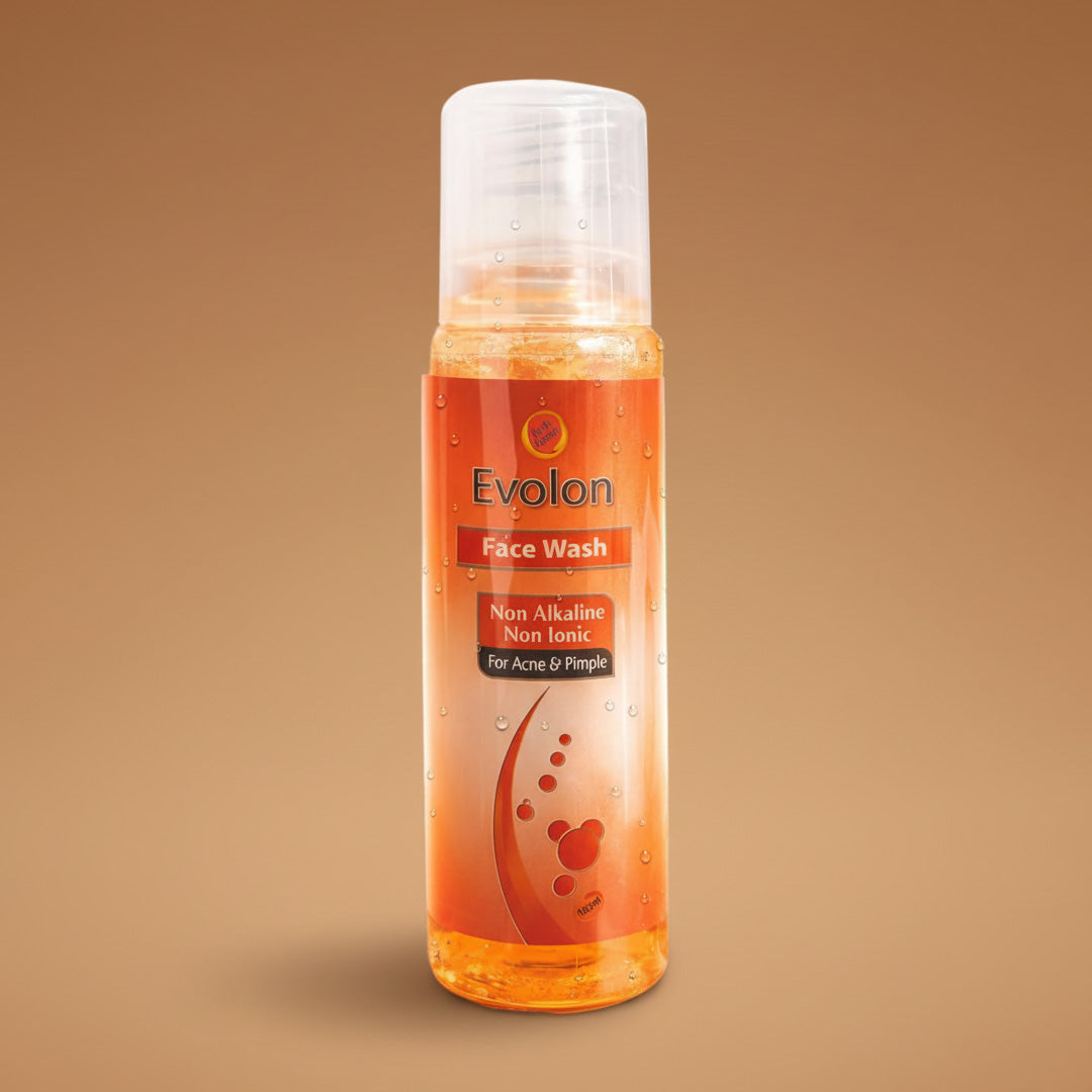 Evolon Anti-Acne & Pimple Face Wash - 100ml | Oil Control & Pore Purifying